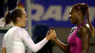 Martina Hingis Vs Serena Williams 2001 Australian Open Qf Highlights