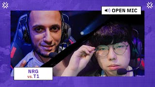 NRG vs T1 | Open Mic | VALORANT Masters Tokyo 2023