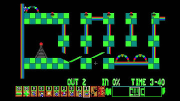 Lemmings Plus III Bonus [Secret 04]: Seven-Way Security