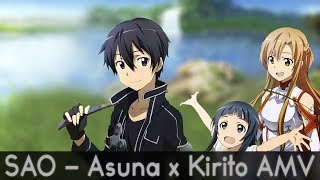 「AMV」Kirito x Asuna - EA7 (Ты засадишь ей в очко)
