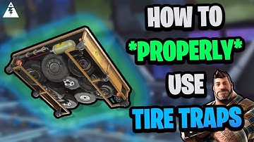 How to use TIRE TRAPS/CEILING DROP TRAPS in Fortnite: Save the World
