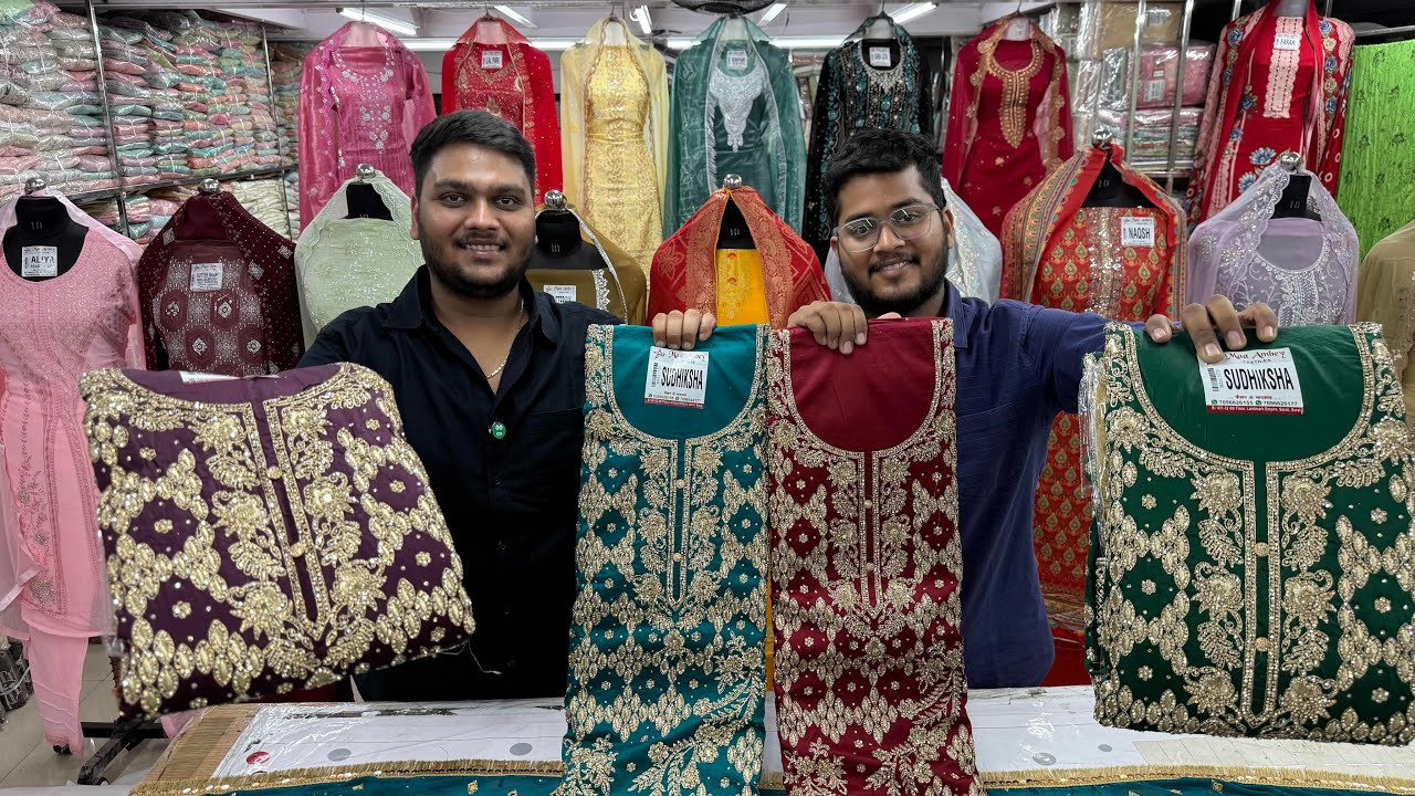 गरमा गरम सूट बनते देखो 150 में 500 वाला पाकिस्तानी सूट ऐसे बनते है 