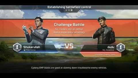 C&C: Rivals - Destroying Challenge Battle Opponent
