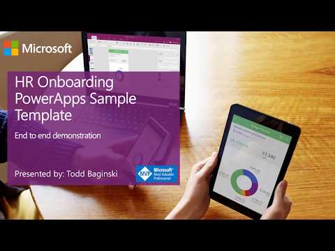 HR Onboarding PowerApps - Demo