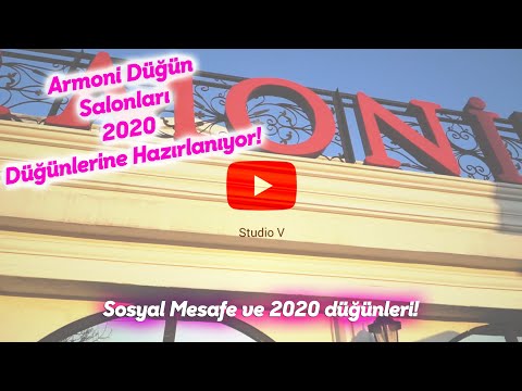 Bursa Armoni Düğün Salonları 2020 Düğünler ne zaman başlayacak?