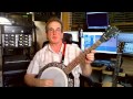 Introduction to the 6 string banjo  play it like a guitar