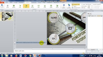 POWERPOINT KEREN TUTORIAL MEMBUAT RUNNING TEXT DI POWERPOINT
