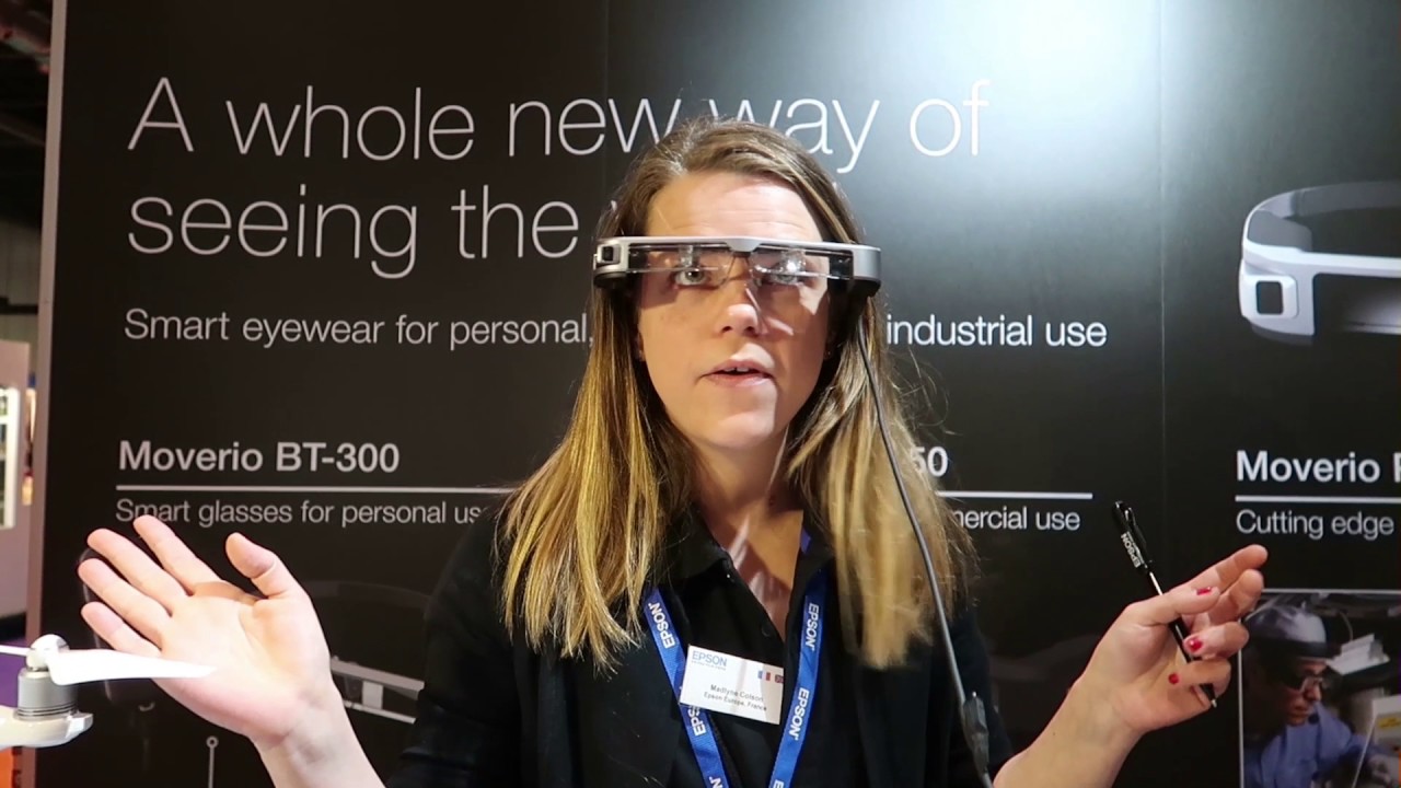 Epson Moverio BT-350 #wts2017 - YouTube