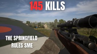 145 KILL Sniper Gameplay in HELL LET LOOSE - full match