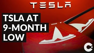 Tesla Stock Drops to 9-month Low | TSLA Share Analysis