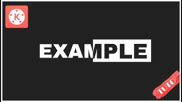 How to create a MOTION GRAPHICS TEXT REVEALS in Kinemaster • 4K | T U T O