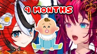 [ENG SUB/Hololive] Bae and IRyS announcing that they have a "child"