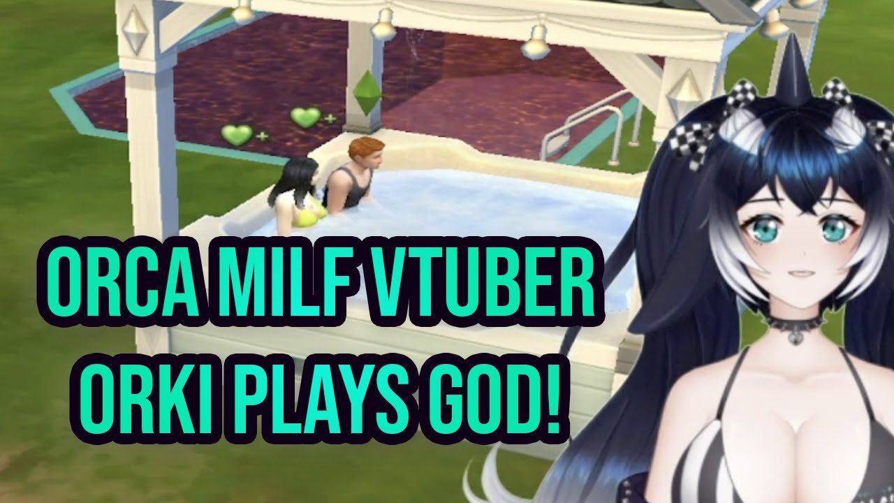 KILLAH ORKI PLAYS GOD! (Sims 4 Best Moments!) [ Stream Highlights ] ( ORCA MILF VTUBER / ENVTUBER }