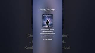 Bayang Dan Cahaya  Nick Zuhair 