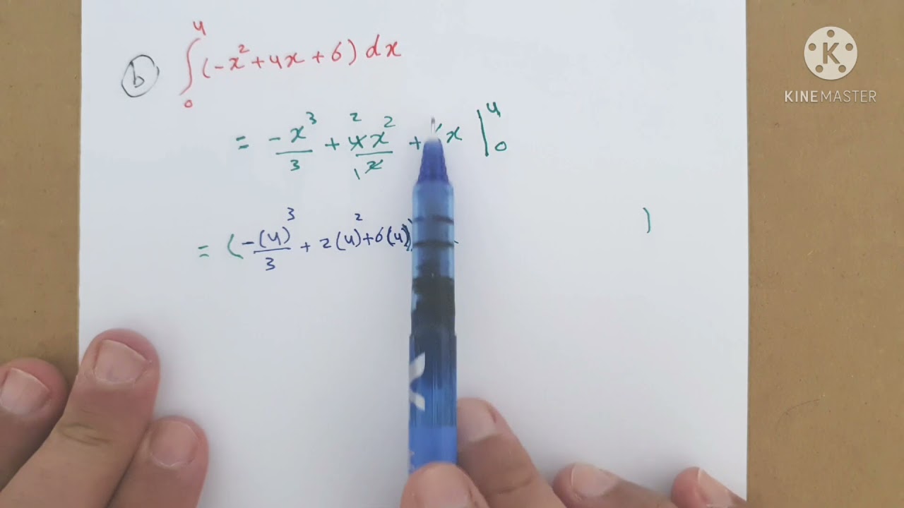 النظرية الأساسية في التفاضل و التكامل(٢)- إيجاد المساحات (التكامل المحدد) .