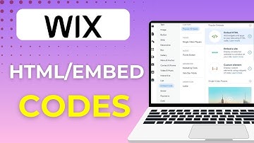 How To Add Html Code Or Embed Codes In Wix