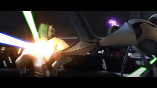 Master Eeth Koth vs General Grievous | Star Wars Clone Wars