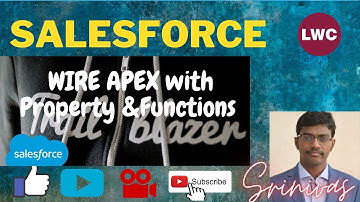 Wire APEX with Property and Functions in LWC|LWC crash Course| salesforce training videos#salesforce