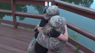 Army National Guard soldier surprises kids at North Carolina camp in heartwarming