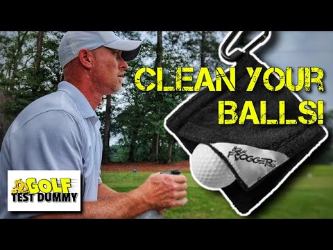 Clean Your Golf Balls! - Frogger Amphibian Towel Review - Golf Test Dummy