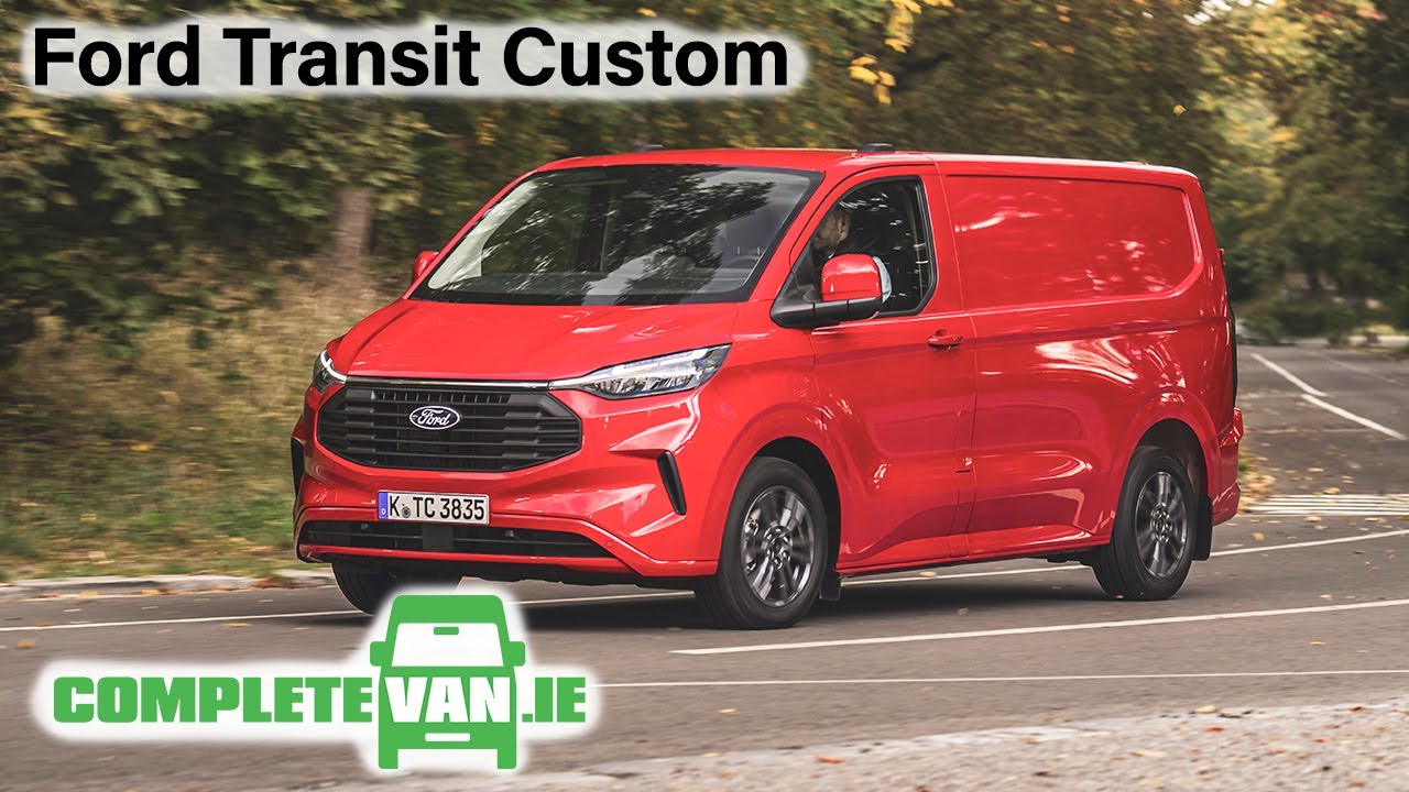 Ford Transit Custom  First look at the all-new 2024 model 