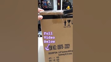 Unboxing Jada Toys Optimus Prime RC #transformers #optimusprime #jadatoys
