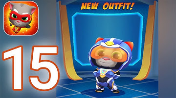 Talking Tom Hero Dash - Gameplay Walkthrough Part 15 - Super Trooper Tom (iOS, Android)