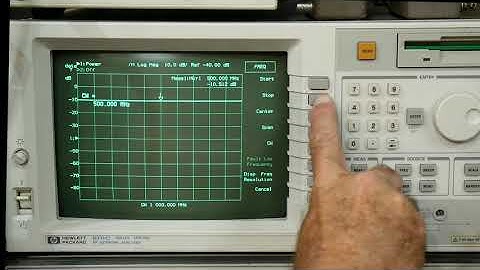#870 HP 8712C Performance Test