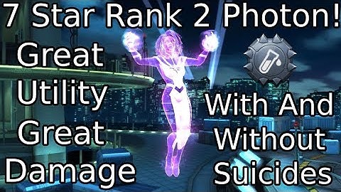 7 Star Rank 2 Photon Showcase! Utility And Damage Showcase! | Marvel Contest Of Champions