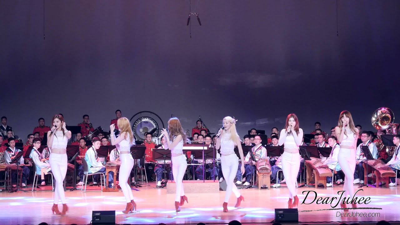 14/12/29 제1야전군 군악연주회 헬로비너스 - 끈적끈적(단체)