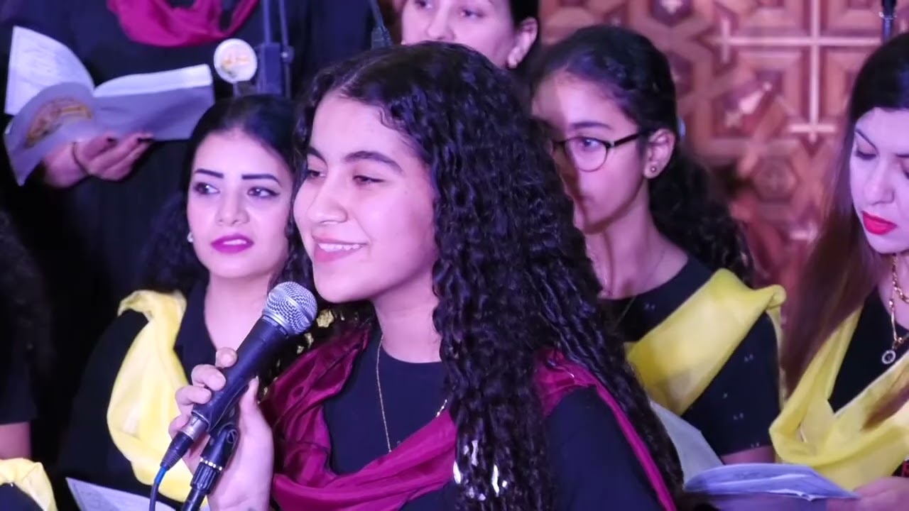 ترنيمة أنا شاعر بيك ـ فريق بى ألو ـ كورال كنيسة السيدة العذراء مريم بعياد بك ـ حفلة الصليب أبريل2025