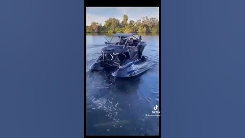 ATV with jet skis with wheels...
