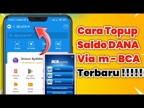 Cara Isi Saldo Dana Via m-Banking BCA Mobile Terbaru 2023 Mudah !