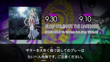 【GITADORA FUZZ-UP Guitarfreaks】 GLOW DOMINATE THE DARKNESS MASTER Guitar & Bass