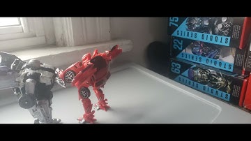TRANSFORMERS DINO VS DROPKICK (STOPMOTION)