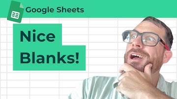 How to Highlight Blank Cells in Google Sheets