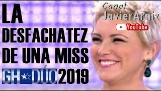 MARÍA JESÚS RUIZ Y SU VERGONZOSO COMPORTAMIENTO (GH DÚO) 2019 #Telecinco #Noticias #GHDÚOGala #GHDÚO