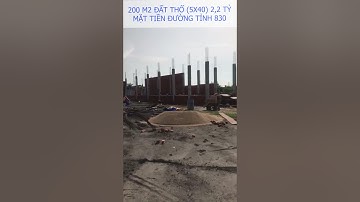 BÁN ĐẤT THỔ MẶT TIỀN ĐƯỜNG TỈNH 830. GIÁ : 2,2 TỶ #shorts