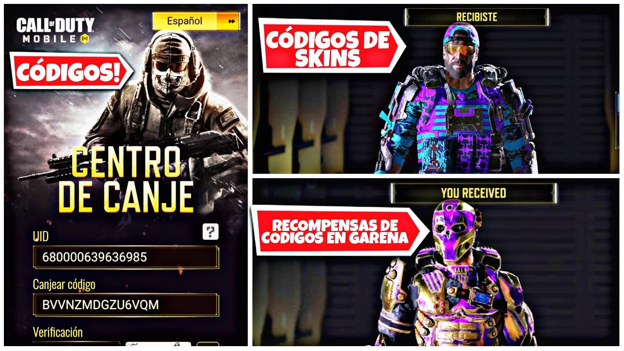 ☑️ CÓDIGOS RAROS  COD: Call of Duty - Call of Duty - COD