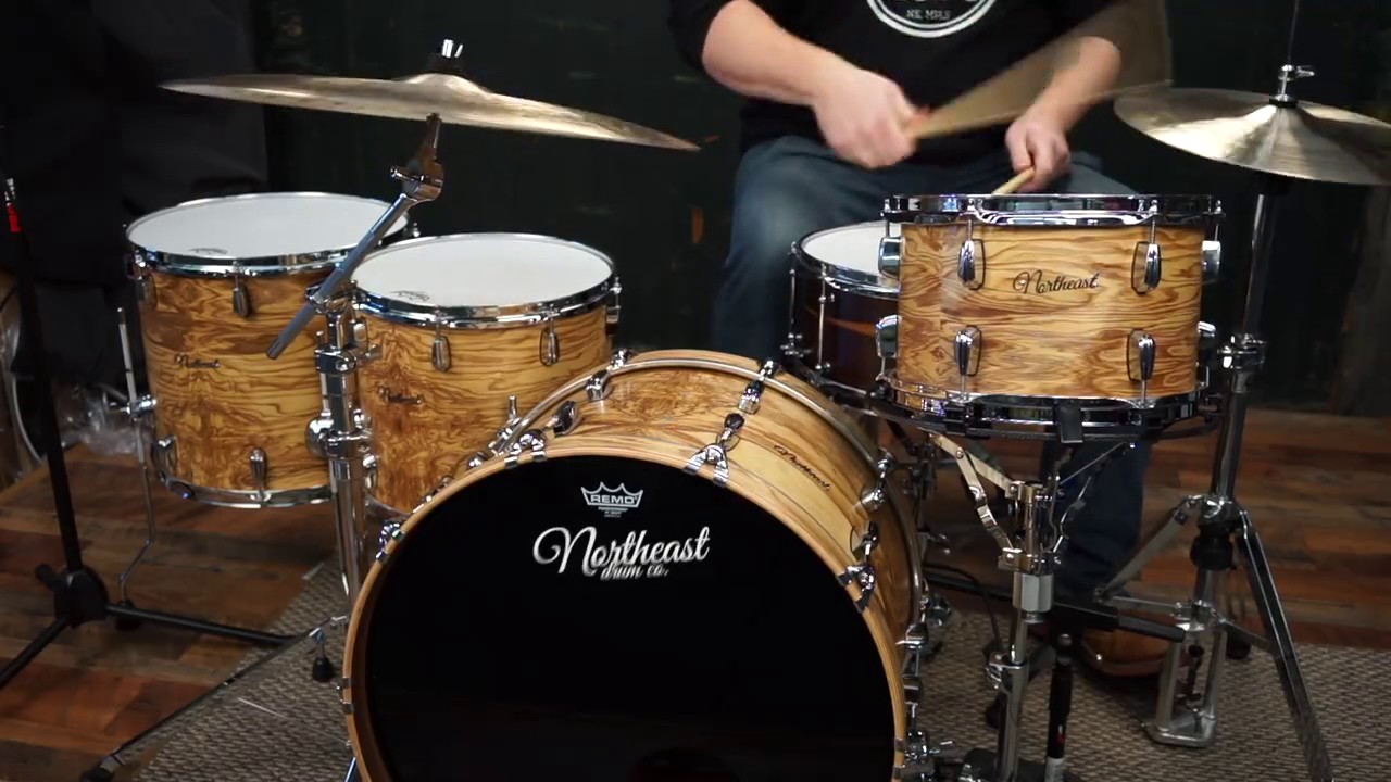 Northeast Drum Co. Olive Ash Burl YouTube