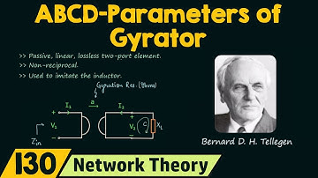 ABCD−Parameters of Gyrator