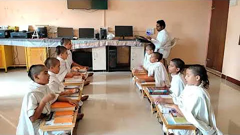 Children Learning the Vedas