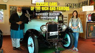 Classic Cars Of The Rich And Famous : Sandeep Katari, Sepia Garages | Gear Up With Garima
