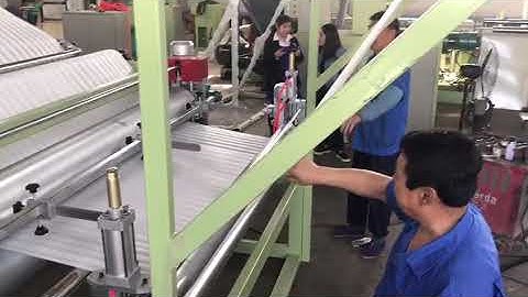 EPE Thickening Bonding Machinery | Foam Sheet Enhancement Process