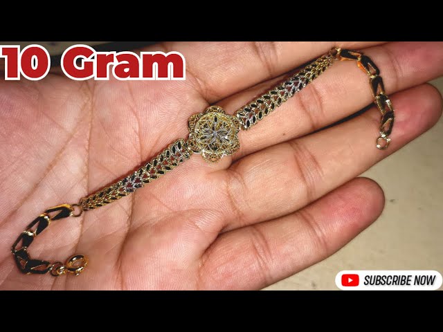 ABHINAV DIAMONDS Gold Bracelet at Rs 10000 in Mumbai | ID: 2852419537188