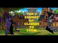 AQW - Top 3 easiest OP-Classes to farm (Recommended for beginners)