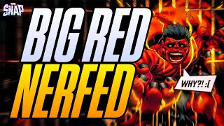 Red Hulk NERFED! Jean Grey BUFFED?! Will this change the meta!? [Marvel Snap OTA]