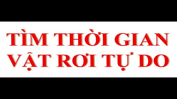 Tìm thời gian rơi tự do (P2) - Vật lí 10#Shorts
