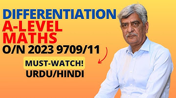 A-Level Maths - DIFFERENTIATION 9709/11 O/N 2023 Q#3 Solution | Ultimate Guide (Part 3)
