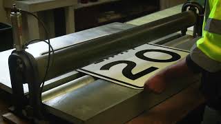 How a Street Sign is Made 2021